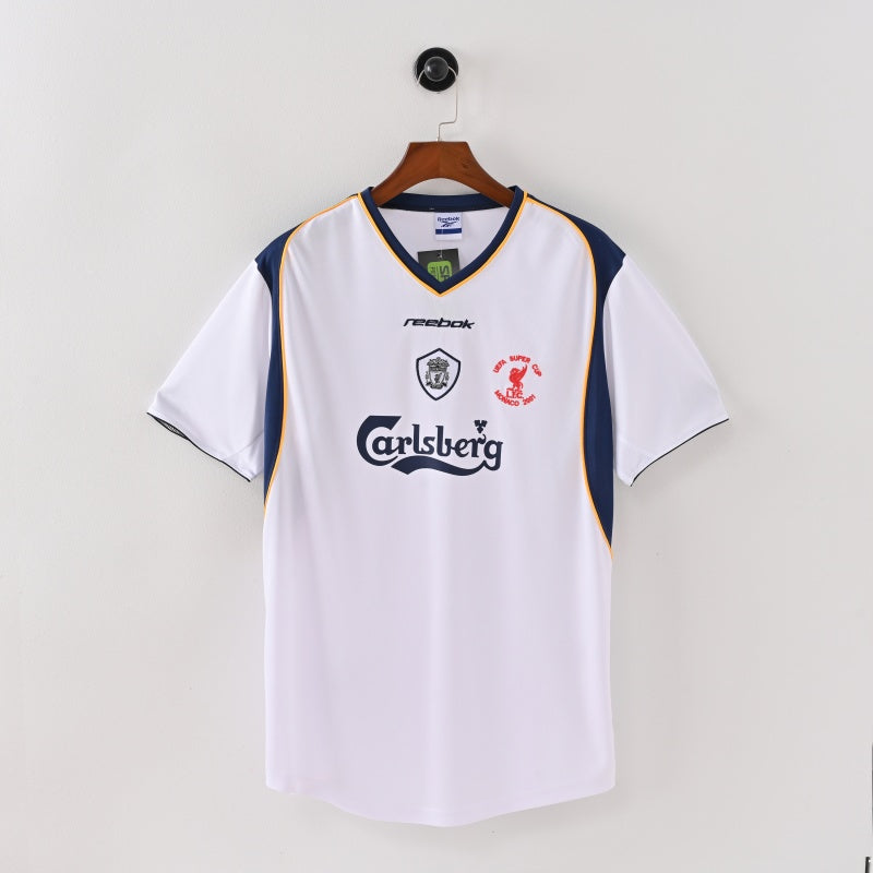 Retro Liverpool Away Jersey 2001-02 Football Kit Soccer product image 1