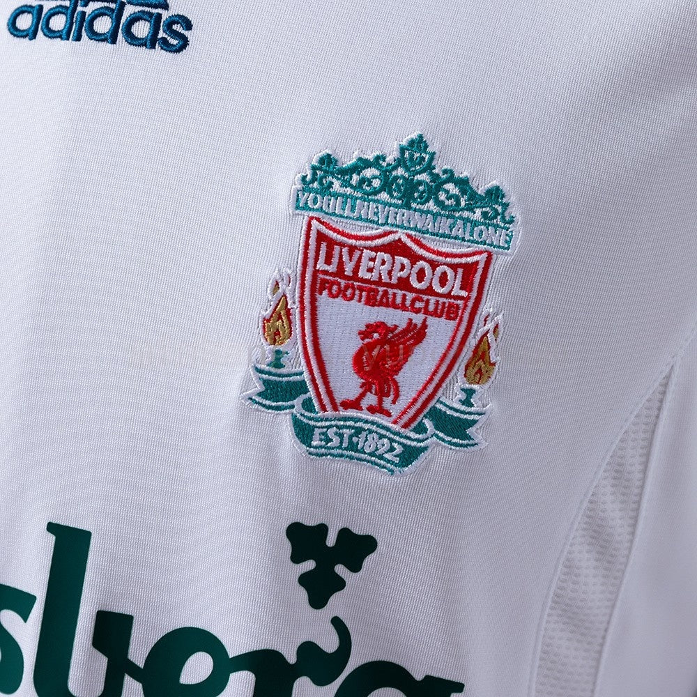 Liverpool Jersey 2006-07 Away Retro Football Kit Long product image 5