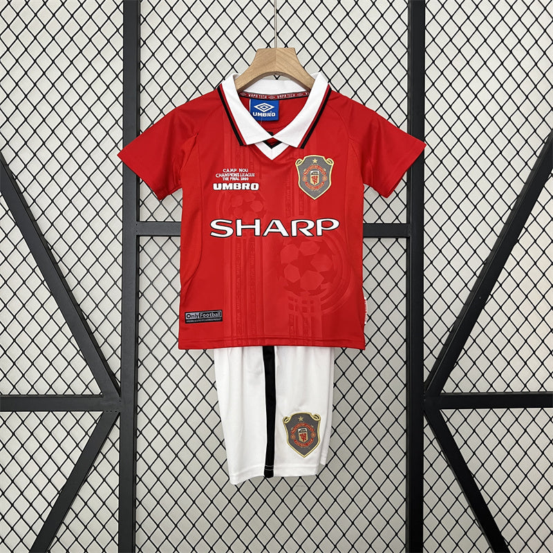 Retro Kids Manchester United Home Jersey 99/00 product image 1