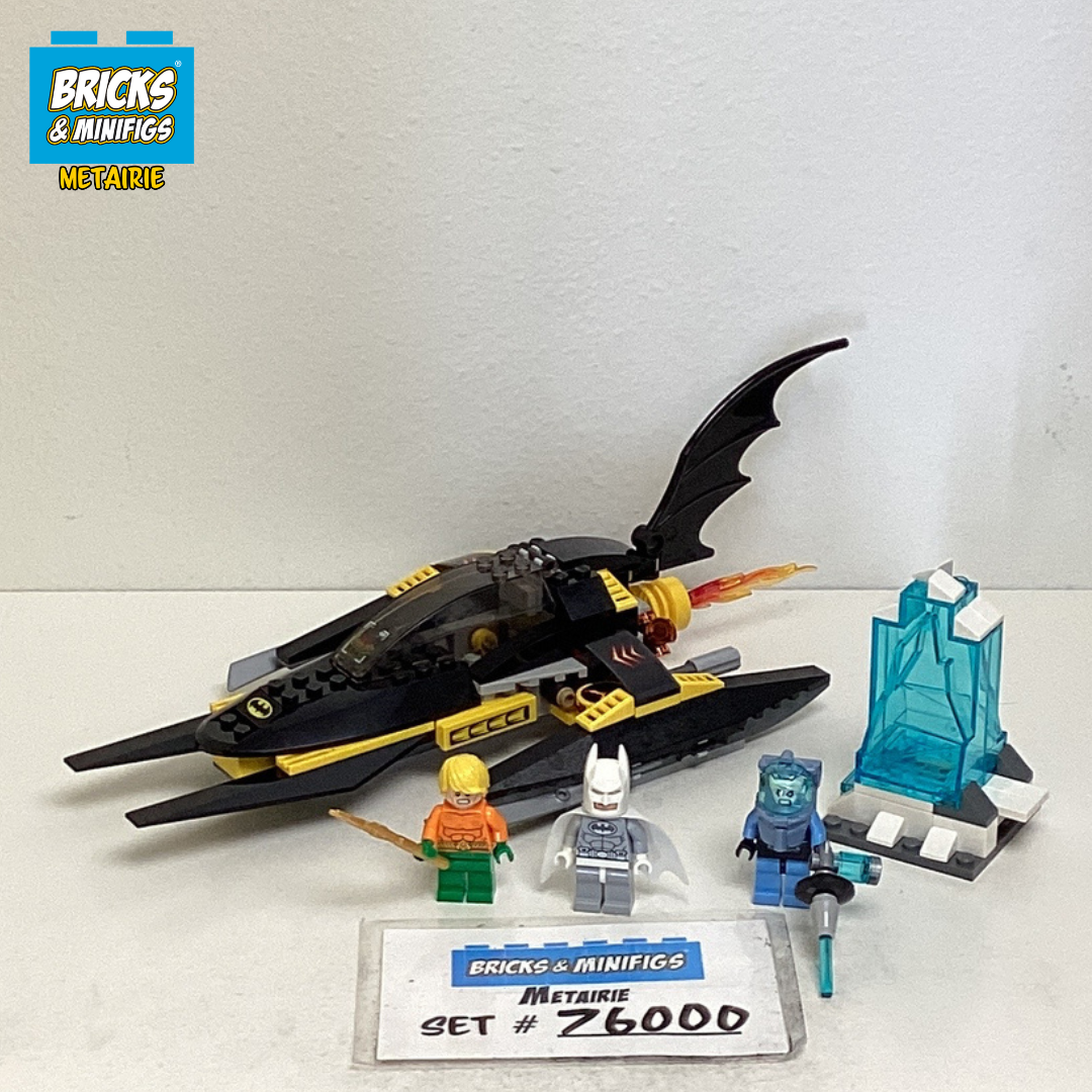 76000 Arctic Batman vs. Mr. Freeze: Aquaman on Ice (U) product image 1, provided for visual reference and product detail