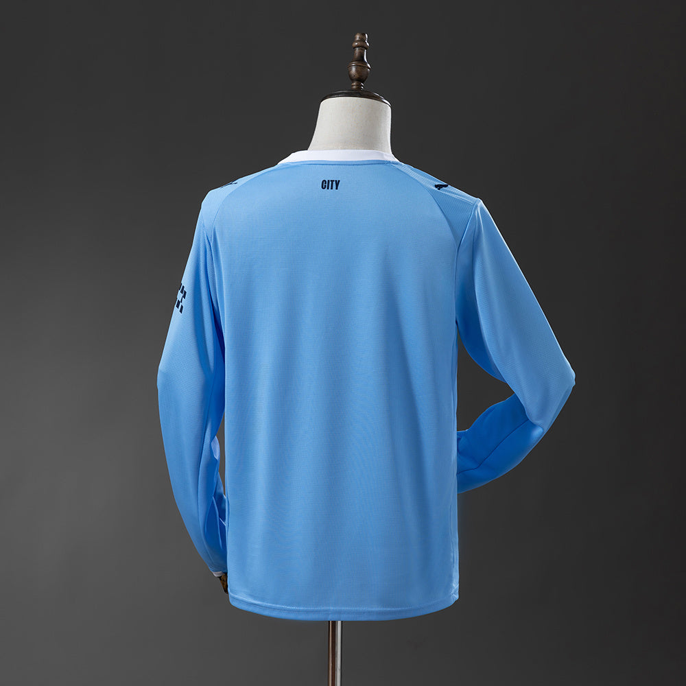 Manchester City Jersey 25/26 Home Football Kit Long Sleeves product image 2