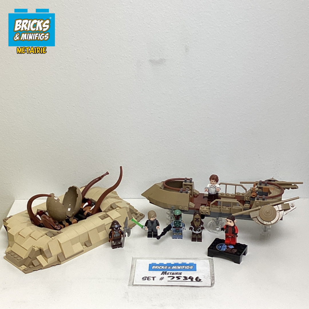 75396 Desert Skiff & Sarlacc Pit (U) product image 1, provided for visual reference and product detail review
