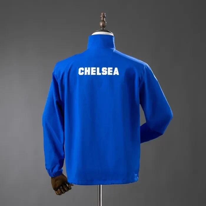 Chelsea Windbreaker 2005-06 Blue Football Kit Soccer Jersey product image 3