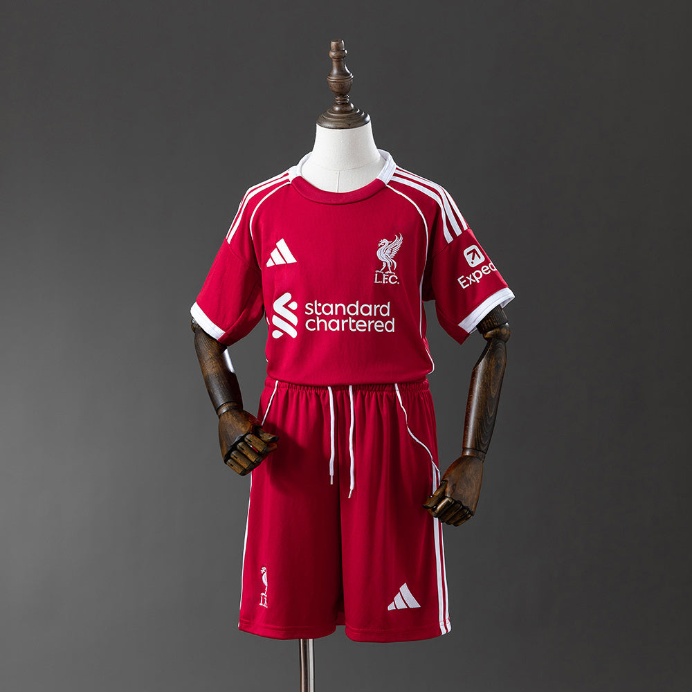 Kids Liverpool Jersey 25/26 Home Football Kit product image 1