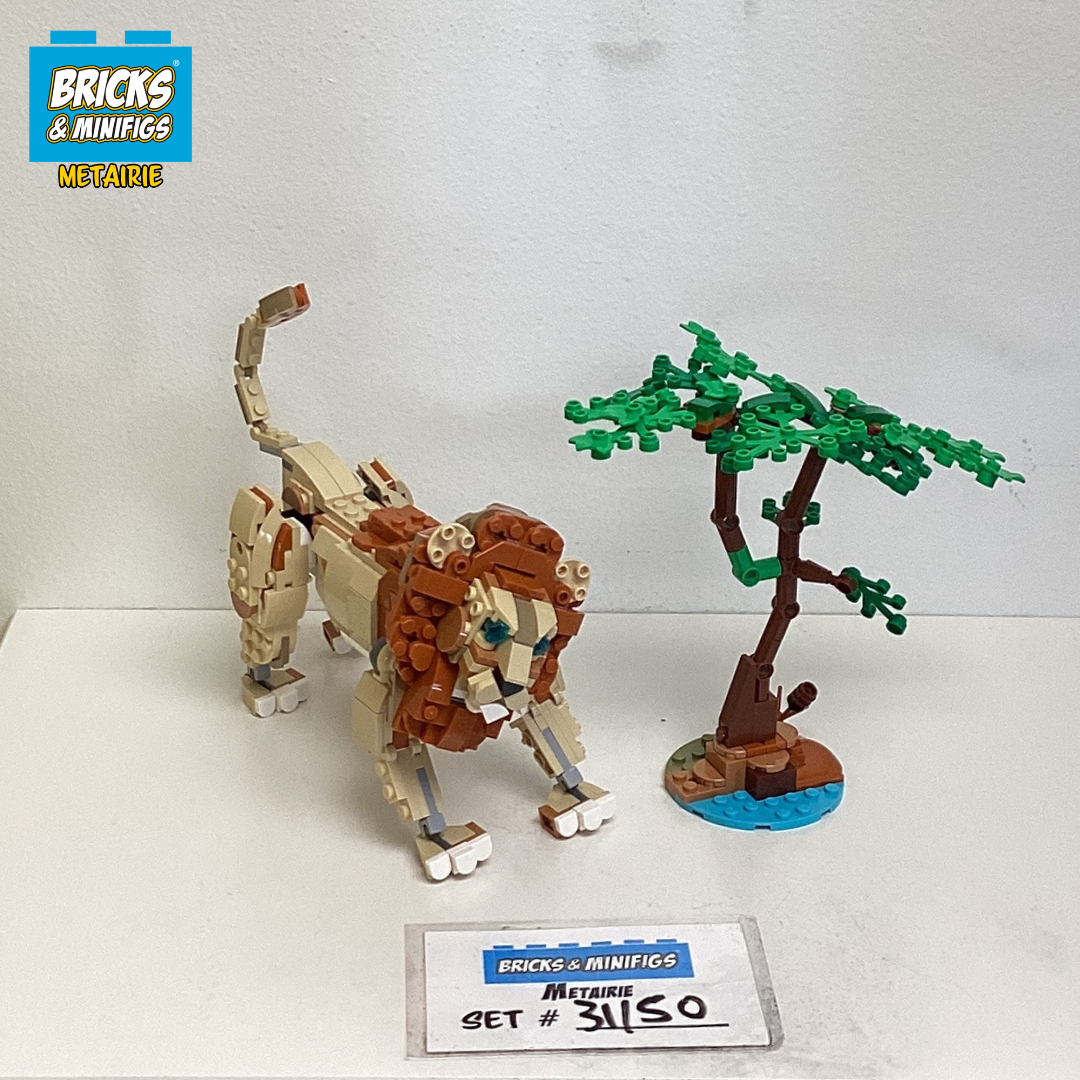 31150 Wild Safari Animals - Lion (U1) product image 1, provided for visual reference and product detail review