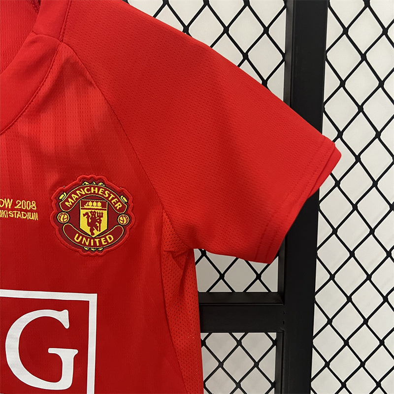 Retro Kids Manchester United Home Jersey 07/08 product image 2