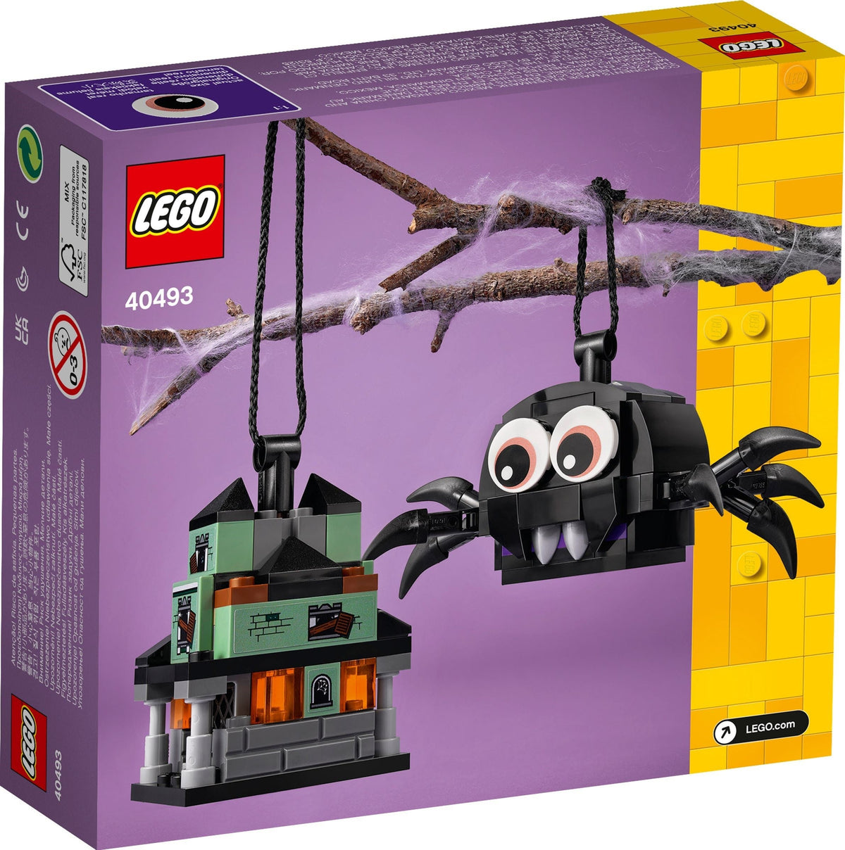 40493 Spider & Haunted House Pack product image 2, provided for visual reference and product detail review