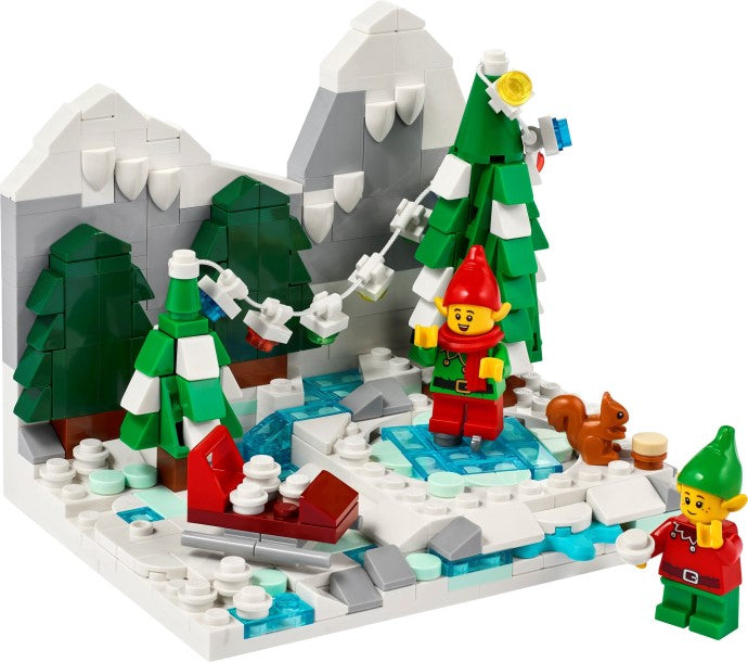 40564 Winter Elves Scene product image 1, provided for visual reference and product detail review