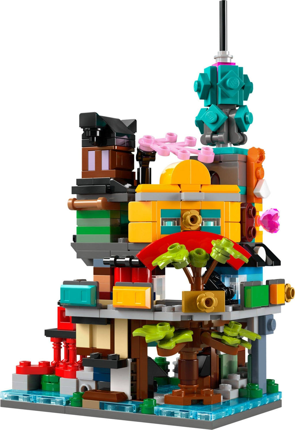40705 Micro Ninjago City Gardens product image 3, provided for visual reference and product detail review