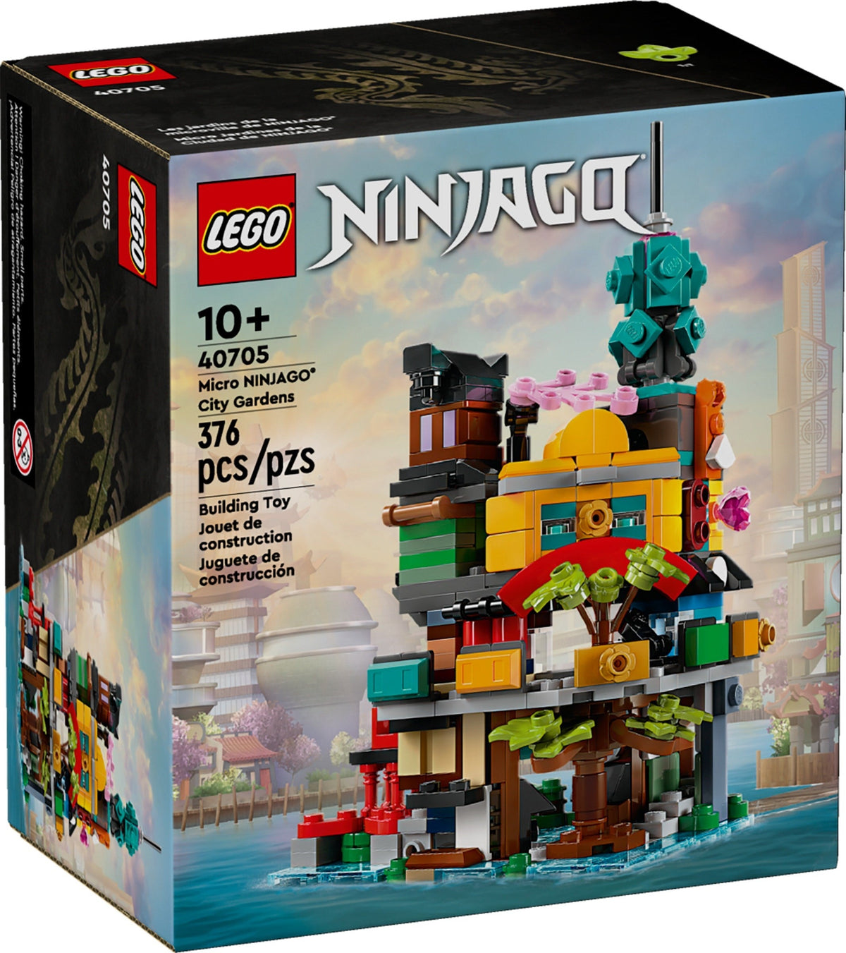 40705 Micro Ninjago City Gardens product image 1, provided for visual reference and product detail review