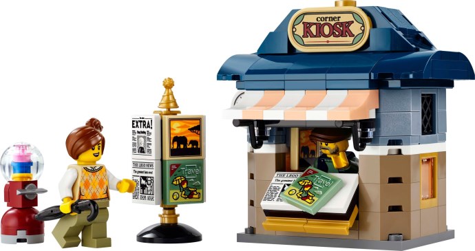 40757 Corner Kiosk product image 3, provided for visual reference and product detail review
