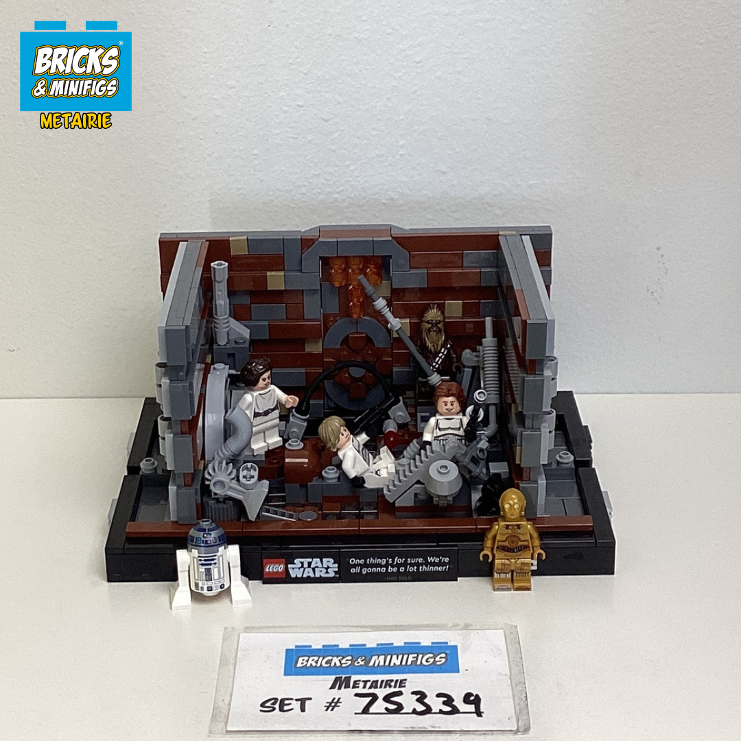 75339 Death Star Trash Compactor Diorama (U) product image 1, provided for visual reference and product detail review
