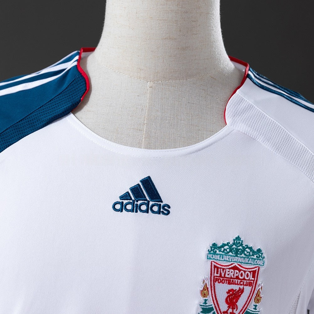Liverpool Jersey 2006-07 Away Retro Football Kit Long product image 7