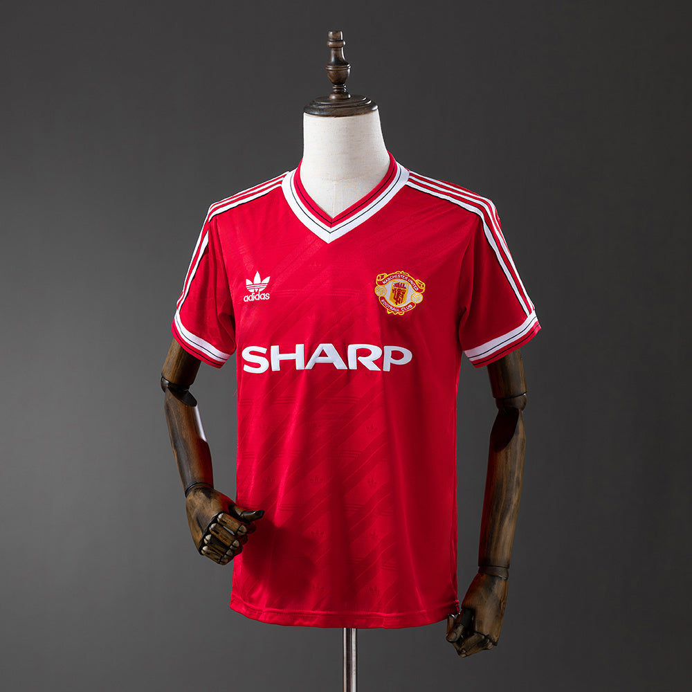 Manchester United Jersey 1986-88 Home Retro Kit product image 1