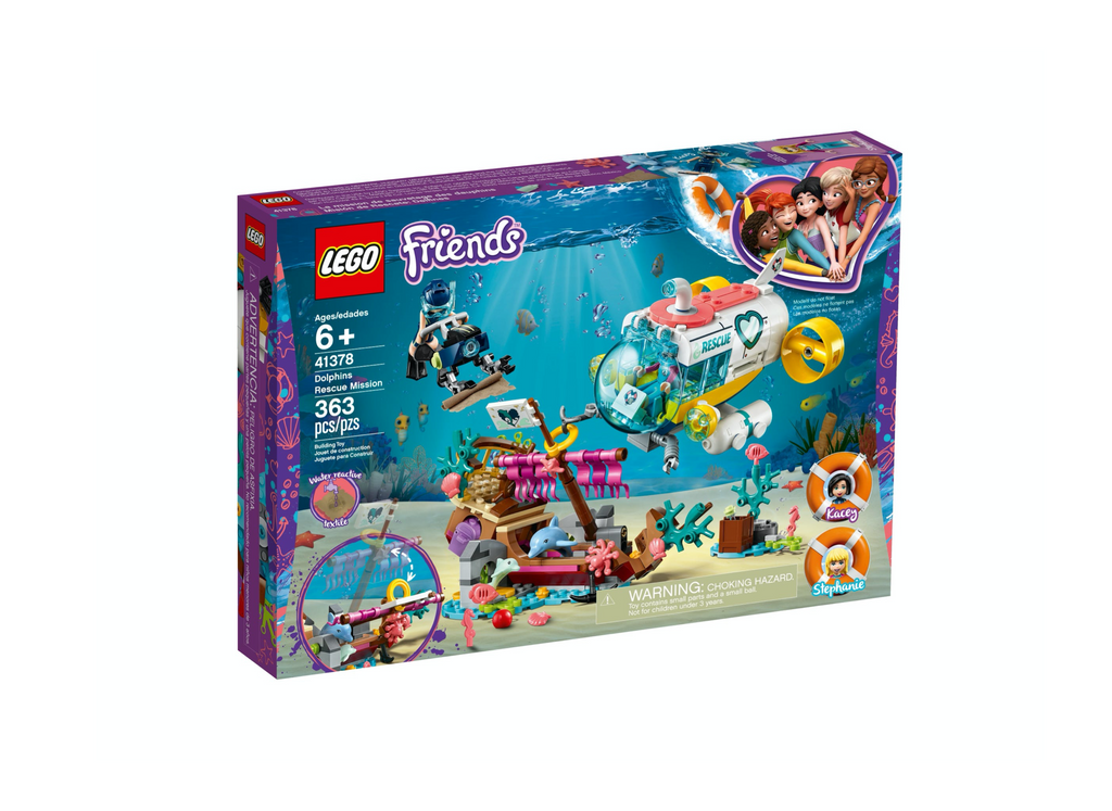 41378 Dolphins Rescue Mission product image 1, provided for visual reference and product detail review