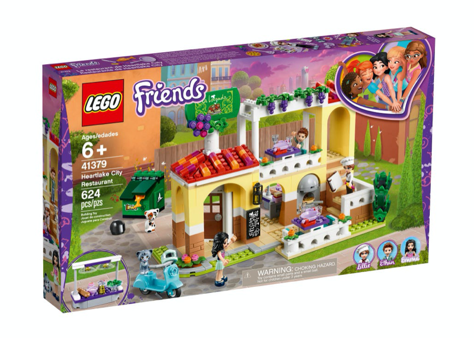41379 Heartlake City Restaurant product image 1, provided for visual reference and product detail review