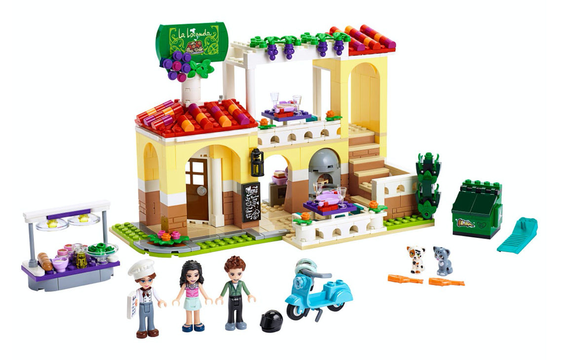 41379 Heartlake City Restaurant product image 2, provided for visual reference and product detail review