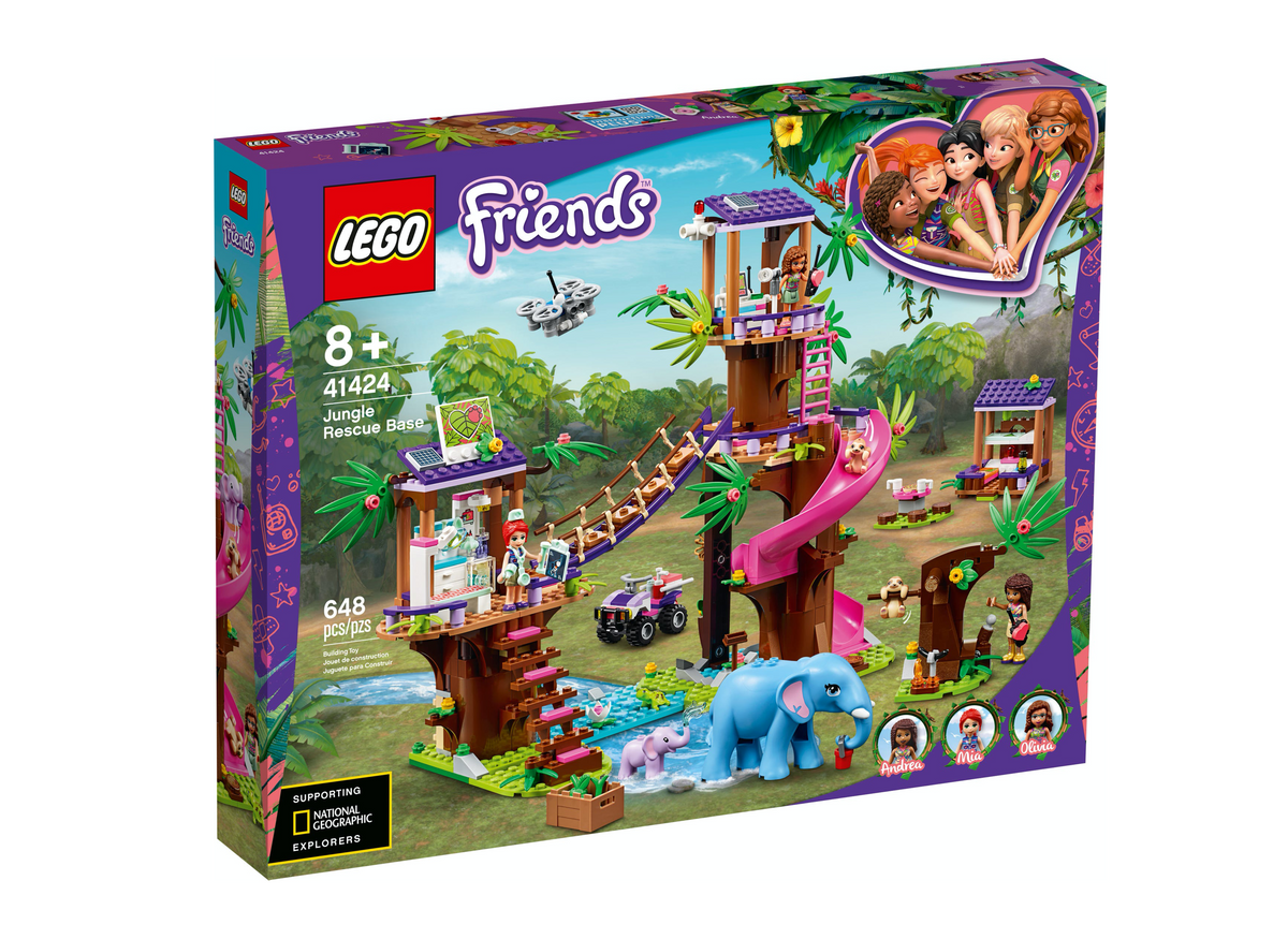 41424 Jungle Rescue Base product image 1, provided for visual reference and product detail review