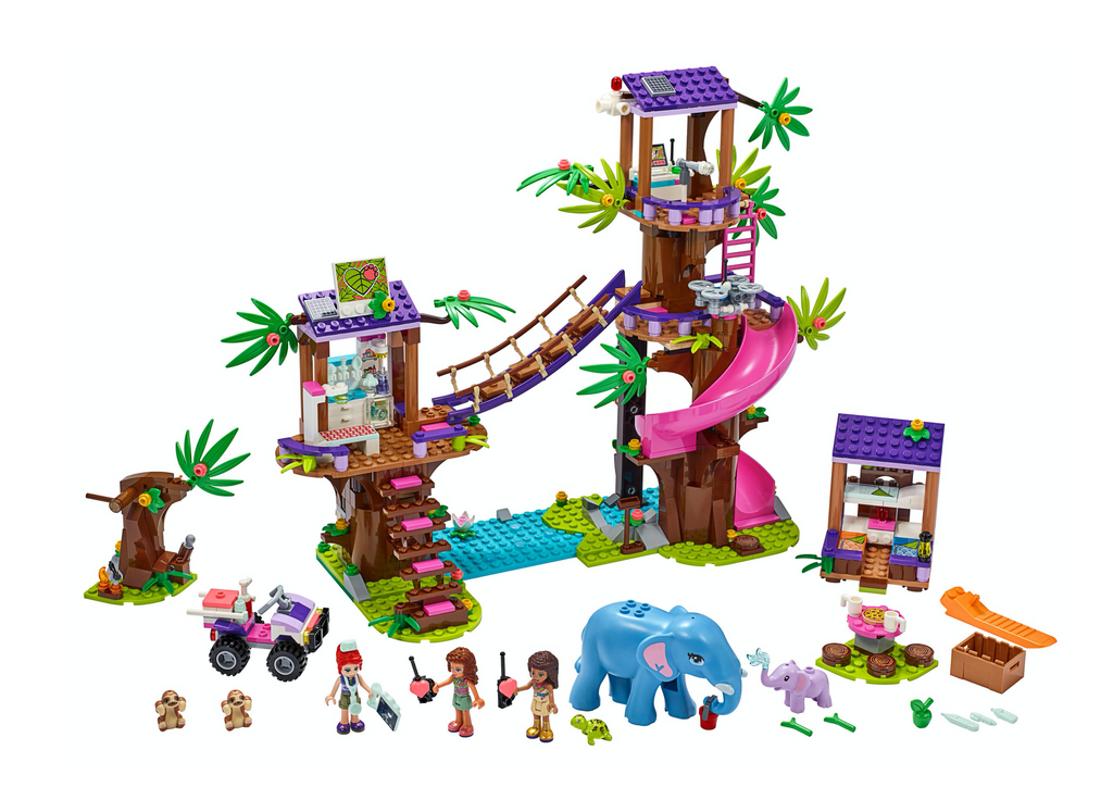 41424 Jungle Rescue Base product image 2, provided for visual reference and product detail review