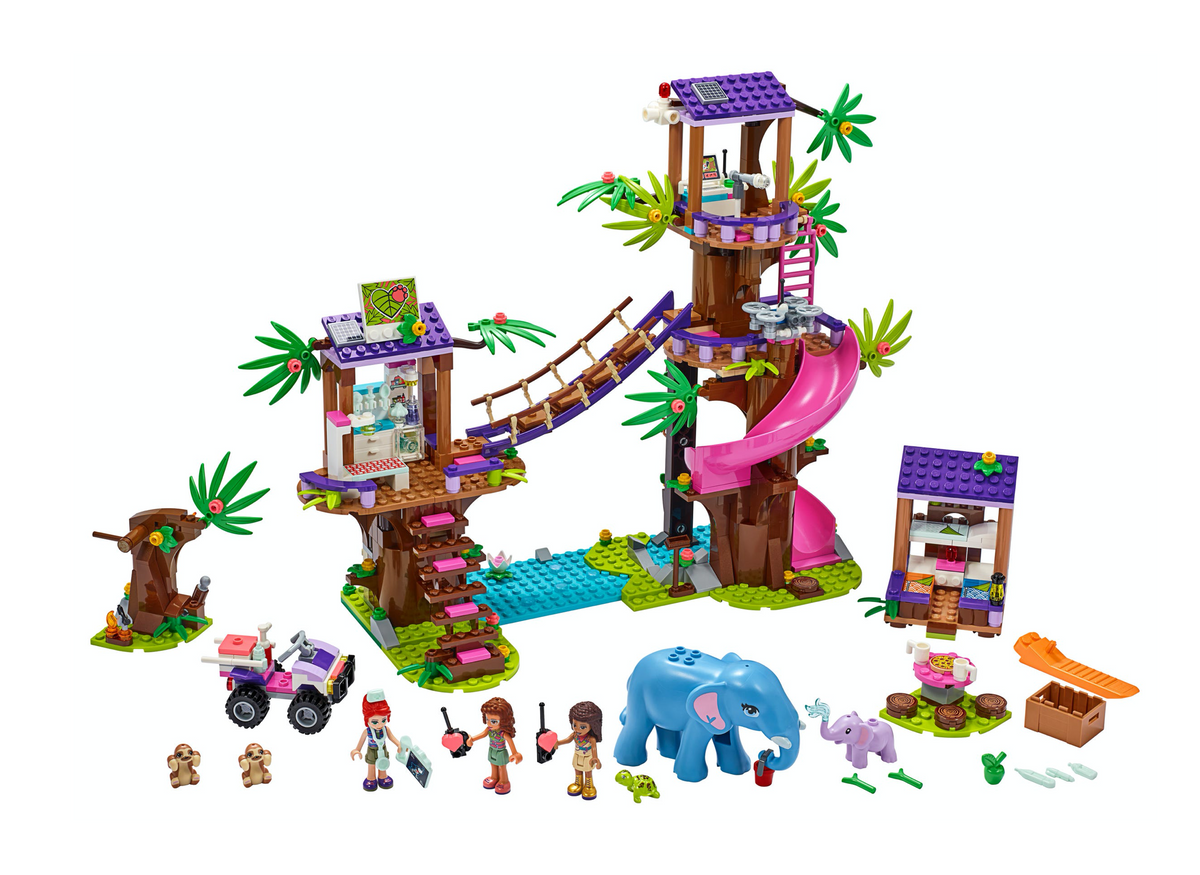 41424 Jungle Rescue Base product image 2, provided for visual reference and product detail review