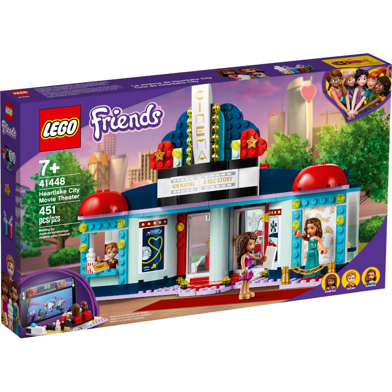 41448 Heartlake City Movie Theater product image 1, provided for visual reference and product detail review