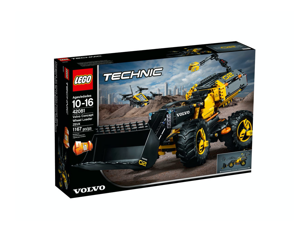 42081 Volvo Concept Wheel Loader ZEUX product image 1, provided for visual reference and product detail review
