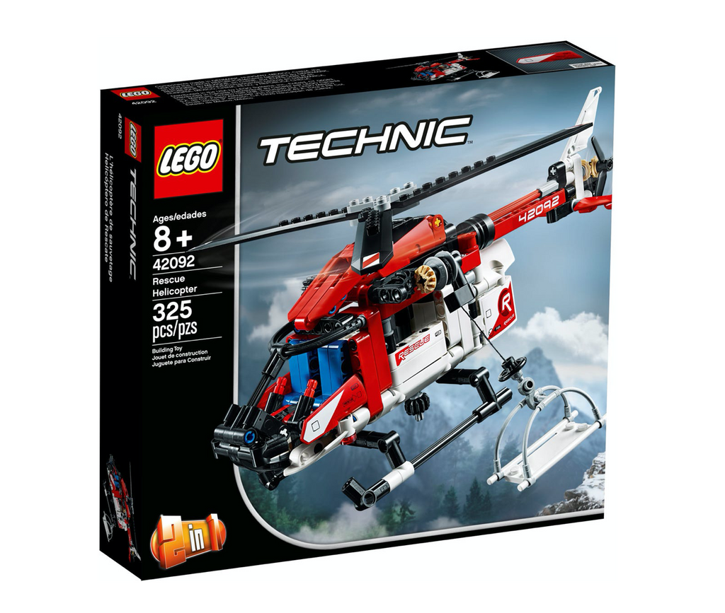 42092 Rescue Helicopter product image 1, provided for visual reference and product detail review