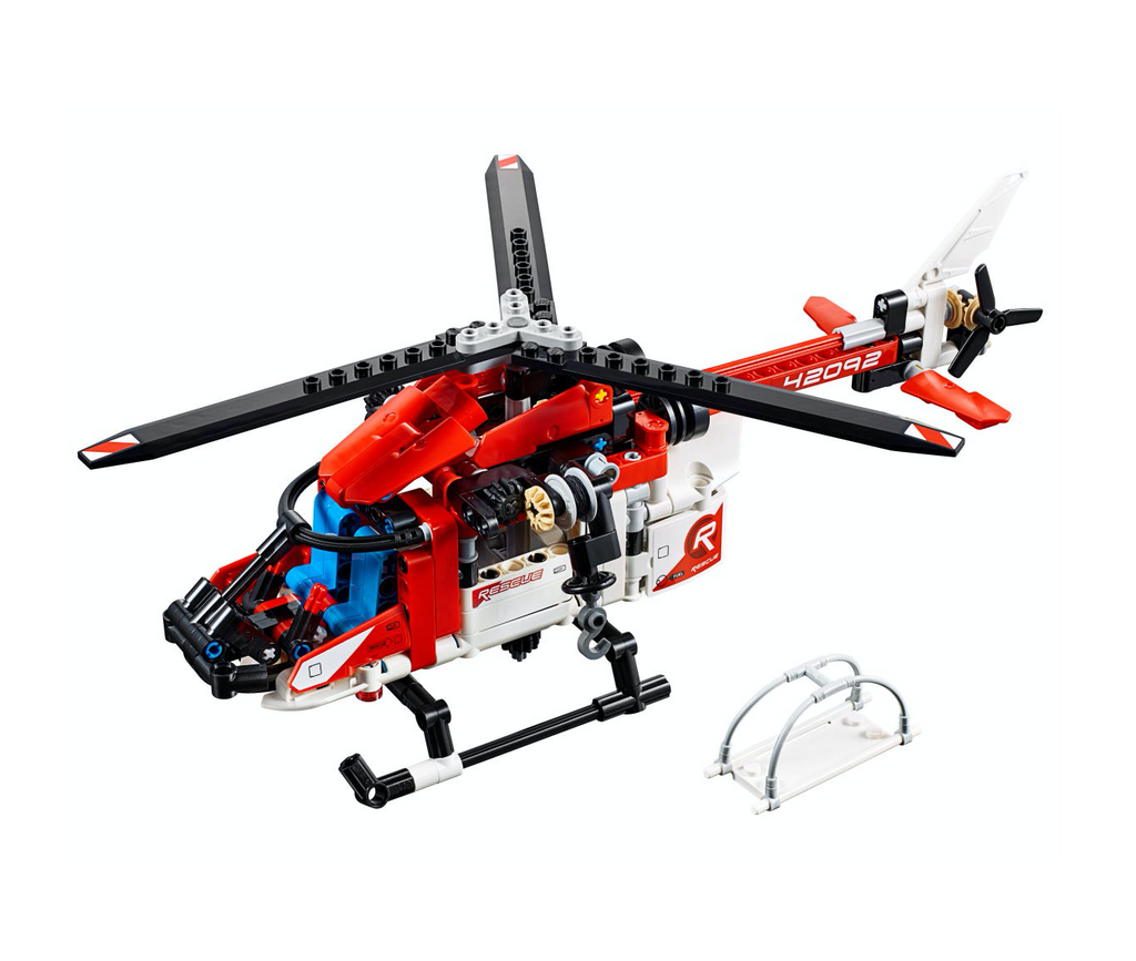 42092 Rescue Helicopter product image 2, provided for visual reference and product detail review