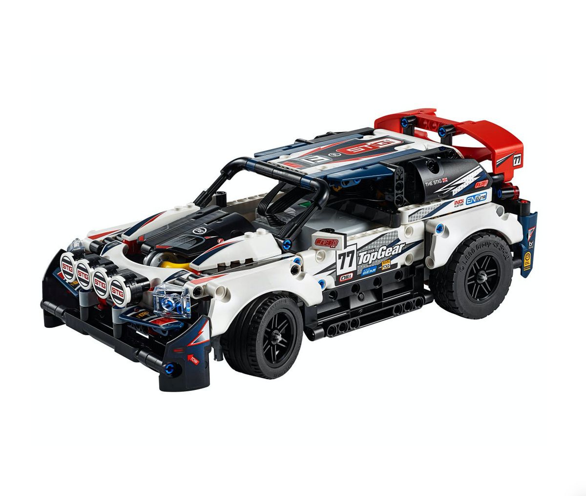 42109 App-Controlled Top Gear Rally Car product image 2, provided for visual reference and product detail review