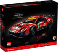42125 LEGO Ferrari 488 GTE "AF Corse #51" PRE-OWNED CERTIFIED product image 1, provided for visual reference and product