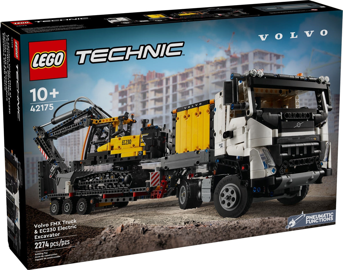 42175 Volvo FMX Truck & EC230 Electric Excavator product image 1, provided for visual reference and product detail review