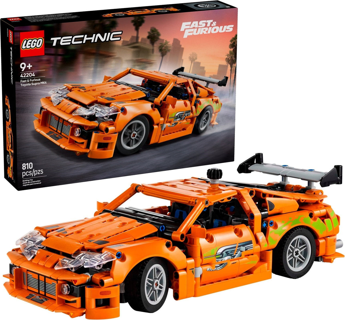 42204 Fast & Furious Toyota Supra MK4 PRE-OWNED CERTIFIED product image 1, provided for visual reference and product detail