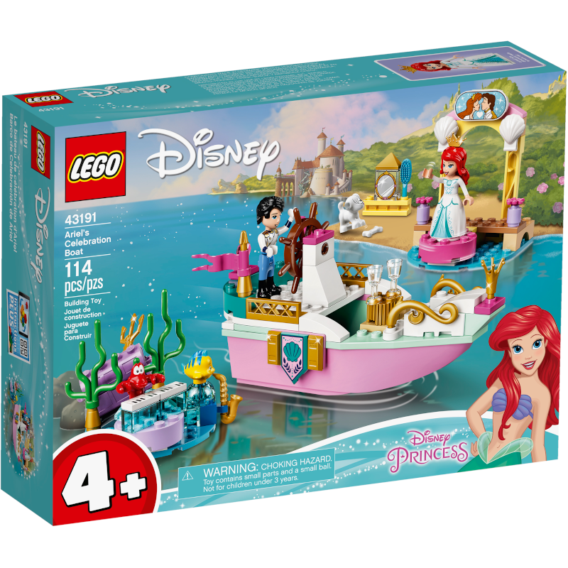 43191 Ariel's Celebration Boat product image 1, provided for visual reference and product detail review