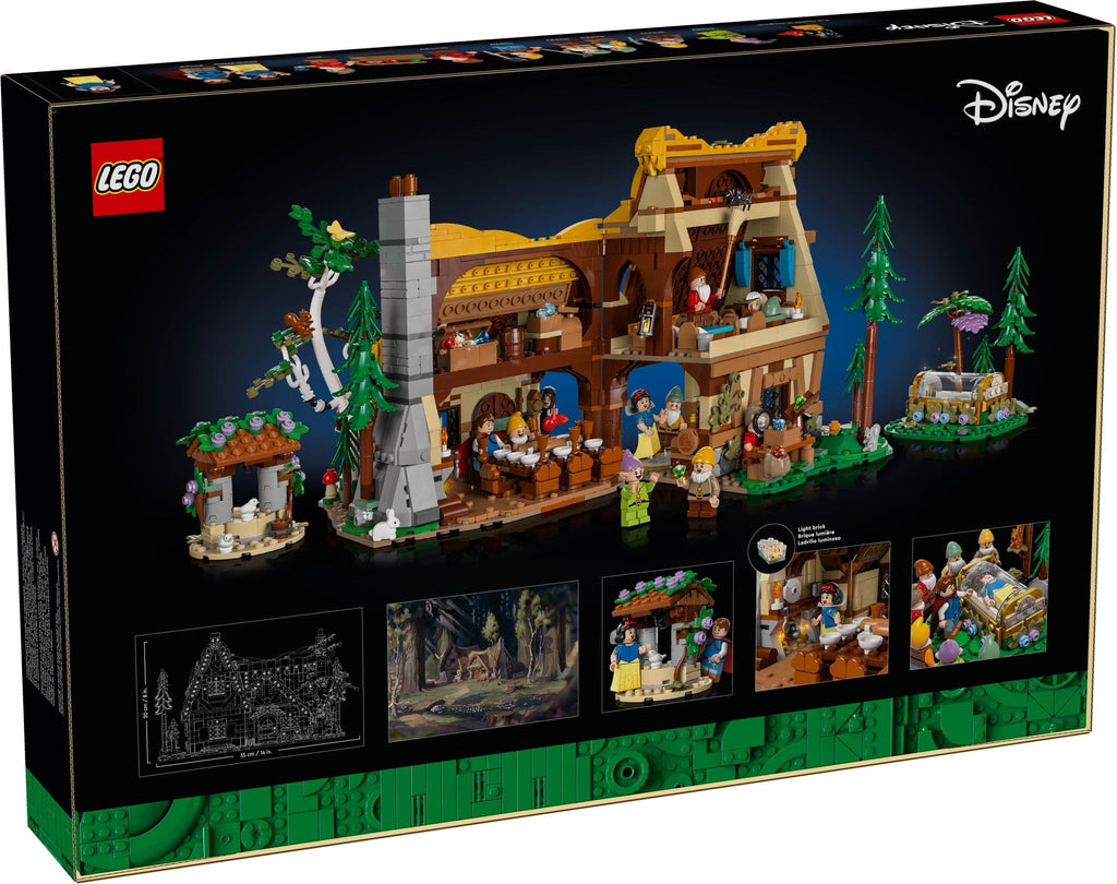 43242 Snow White and the Seven Dwarfs' Cottage PRE-OWNED CERTIFIED product image 2, provided for visual reference and