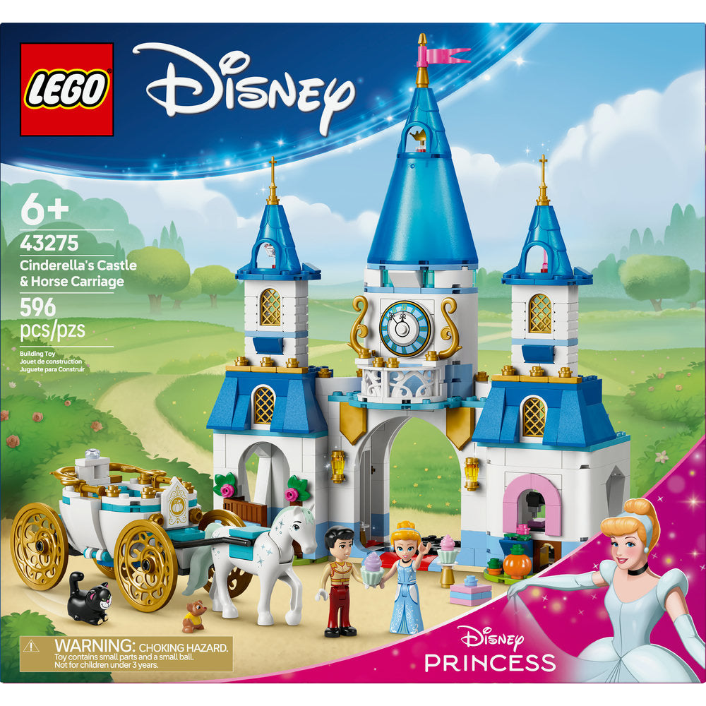 43275 Cinderella's Castle & Horse Carriage product image 2, provided for visual reference and product detail review