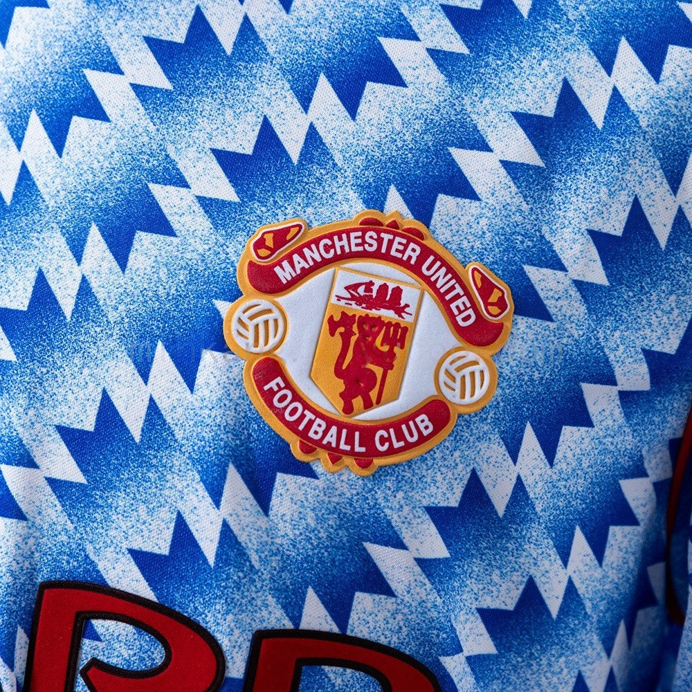 Manchester United Jersey 1990-92 Away Retro Kit Long Sleeve product image 5