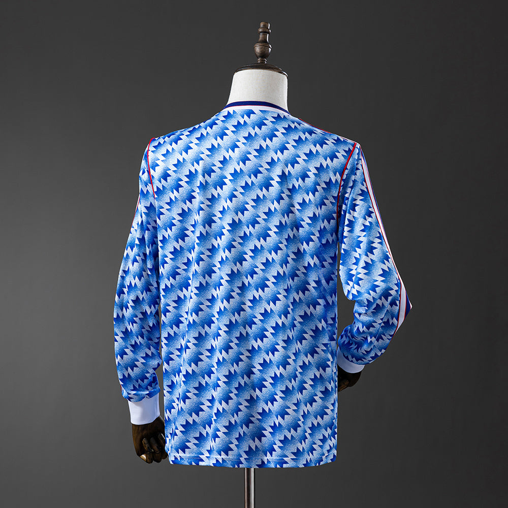 Manchester United Jersey 1990-92 Away Retro Kit Long Sleeve product image 2