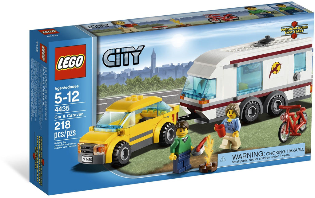 44345 LEGO Car & Caravan product image 1, provided for visual reference and product detail review