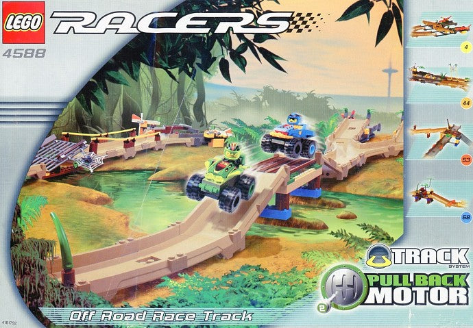 4588 LEGO Off Road Track Race CERTIFIED PRE-OWNED product image 1, provided for visual reference and product detail review