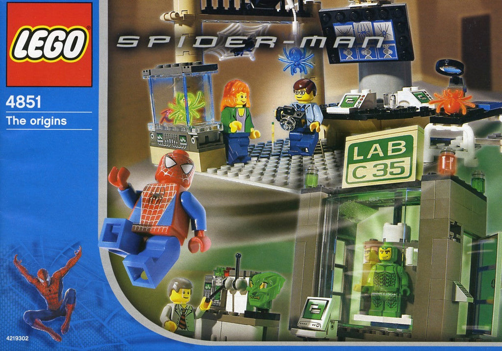 4851 LEGO Spider-Man and Green Goblin - The origins CERTIFIED PRE-OWNED product image 1, provided for visual reference and