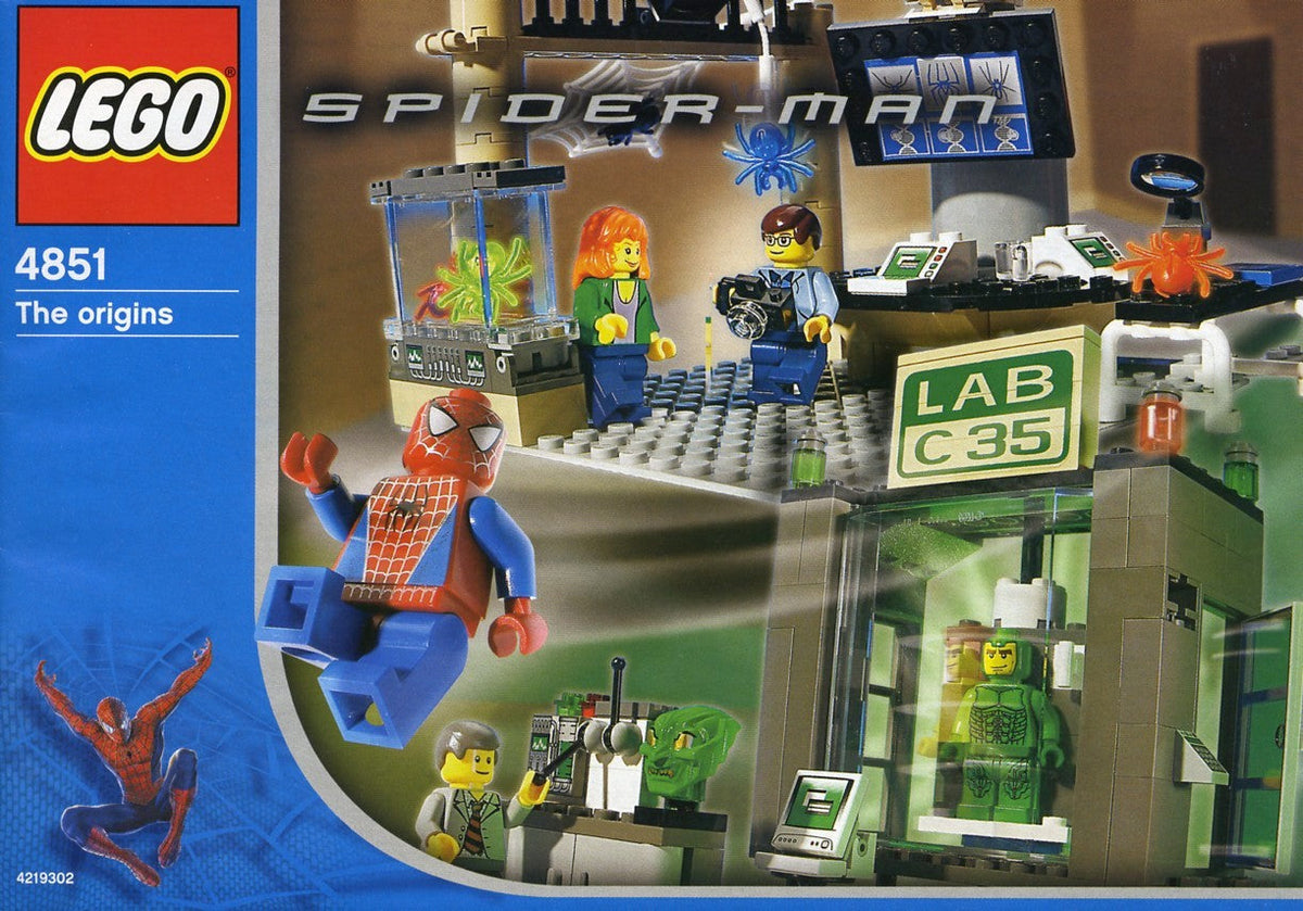 4851 LEGO Spider-Man and Green Goblin - The origins CERTIFIED PRE-OWNED product image 1, provided for visual reference and