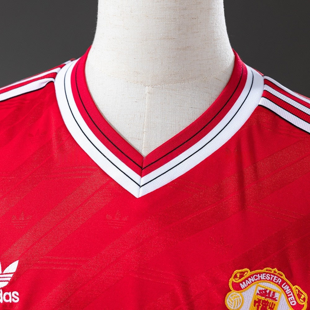 Manchester United Jersey 1986-88 Home Retro Kit Long Sleeves product image 6