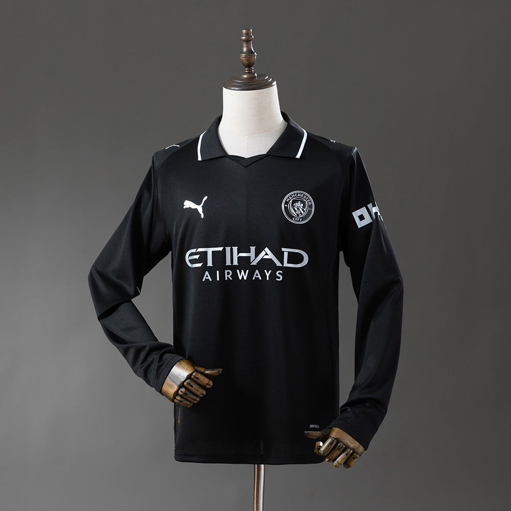 Manchester City Jersey 25/26 Away Football Kit Long Sleeves product image 1