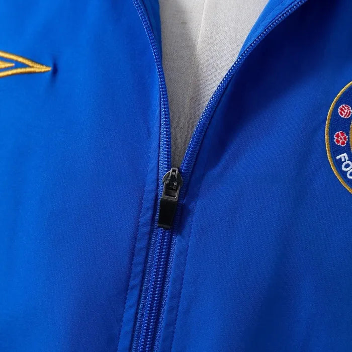 Chelsea Windbreaker 2005-06 Blue Football Kit Soccer Jersey product image 6