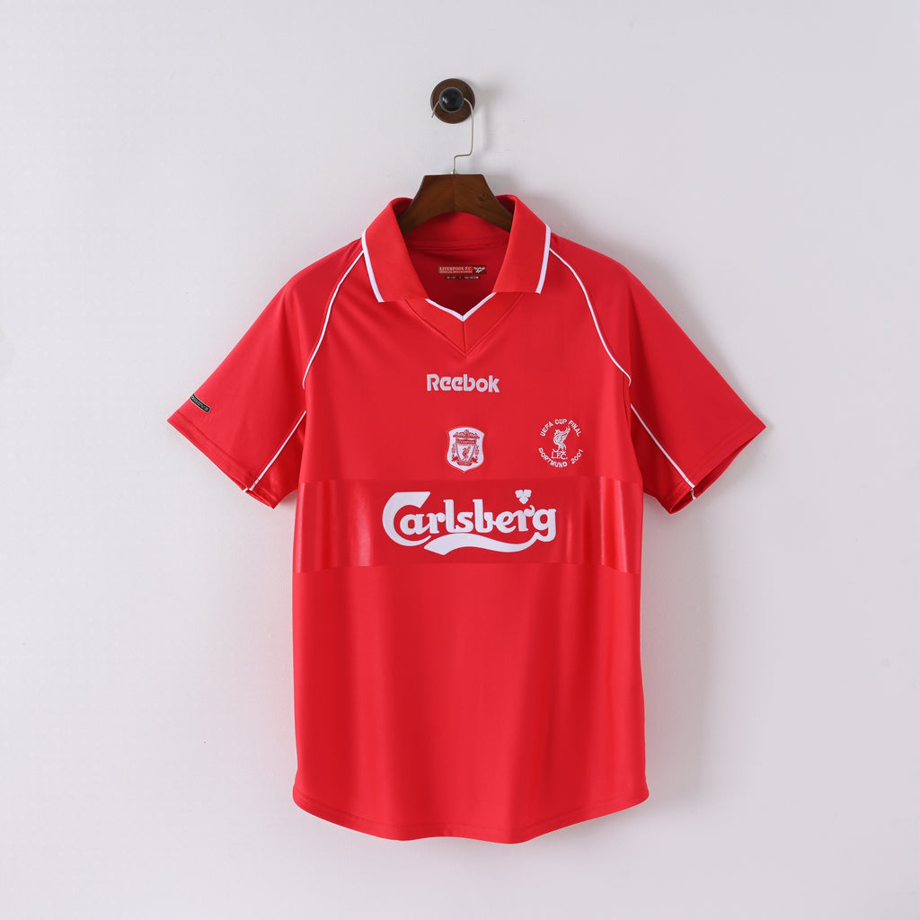 Retro Liverpool Home Jersey 2000-01 Football Kit Soccer product image 1