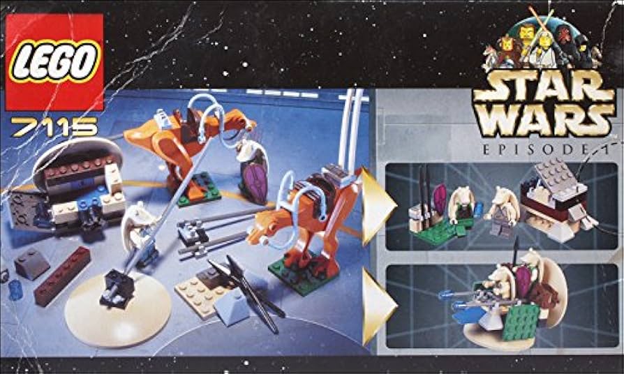 7115 LEGO Gungan Patrol PRE-OWNED CERTIFIED product image 2, provided for visual reference and product detail review