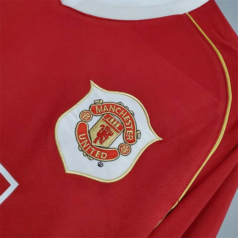 Manchester United Jersey Home Kit 2006/07 Retro Long product image 2
