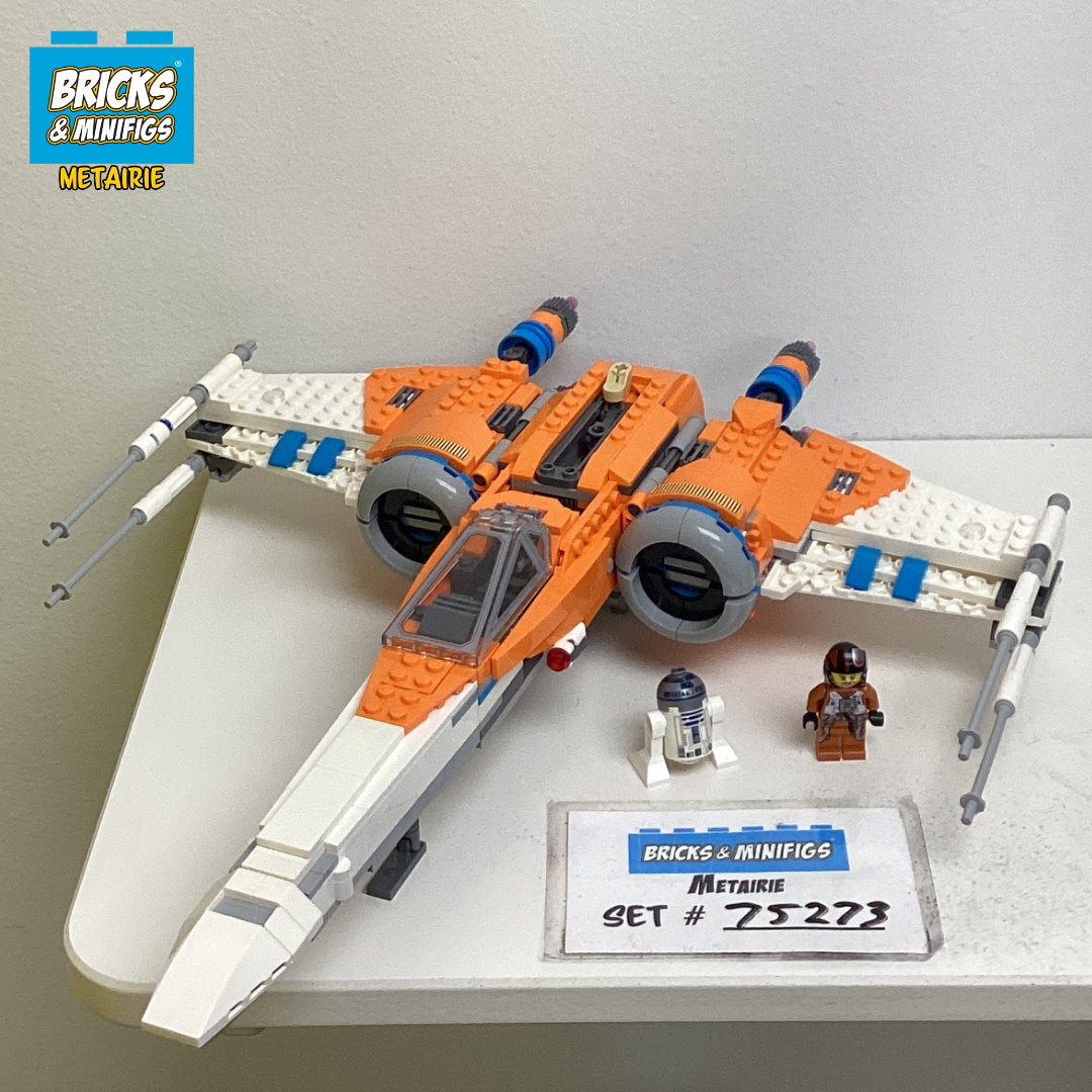 75273 Poe Dameron's X-wing Fighter (U1) product image 1, provided for visual reference and product detail review