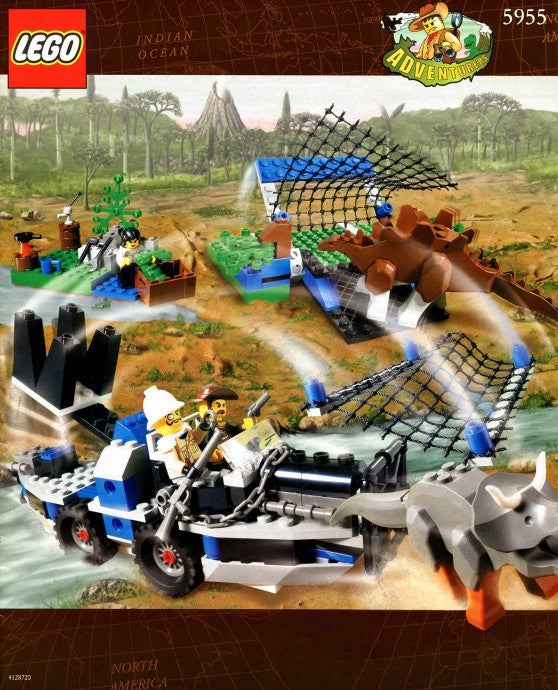 5955 LEGO All Terrain Trapper PRE-OWNED CERTIFIED product image 1, provided for visual reference and product detail review