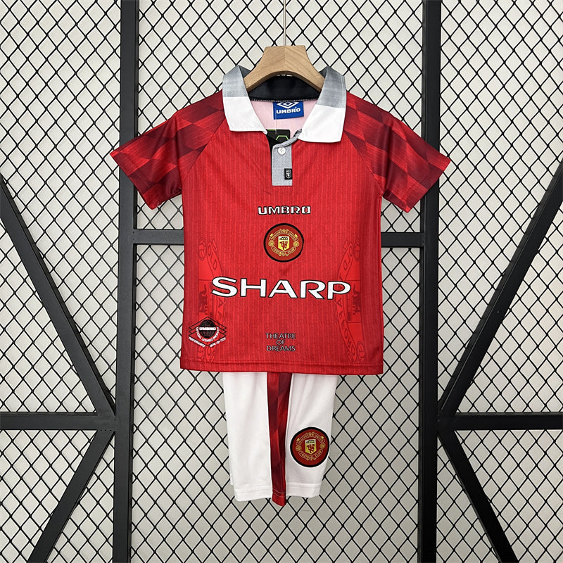 Retro Kids Manchester United Home Jersey 96/97 product image 1